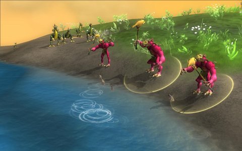 Le stade Tribal de Spore en images