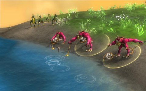 Le stade Tribal de Spore en images