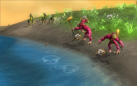 Le stade Tribal de Spore en images