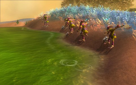 Le stade Tribal de Spore en images