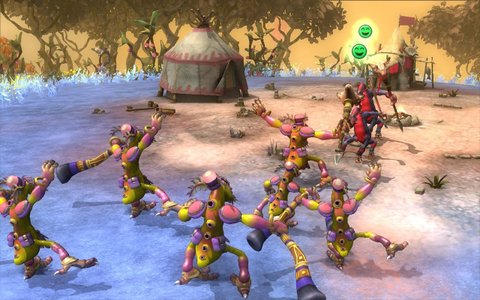 Le stade Tribal de Spore en images