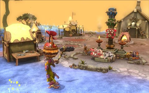 Le stade Tribal de Spore en images