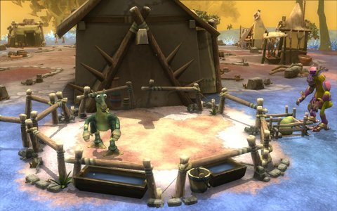Le stade Tribal de Spore en images