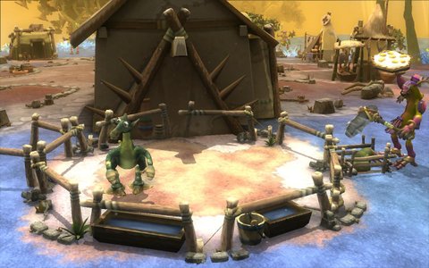 Le stade Tribal de Spore en images