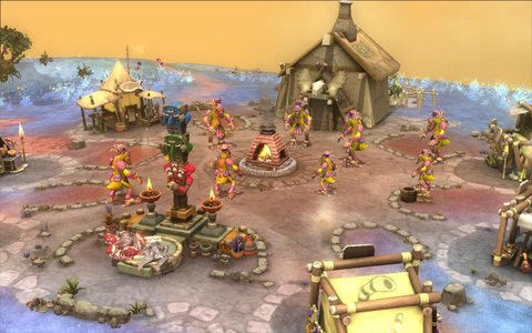 Le stade Tribal de Spore en images