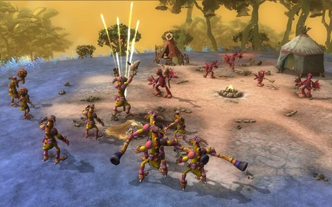 Le stade Tribal de Spore en images