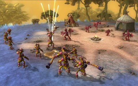 Le stade Tribal de Spore en images