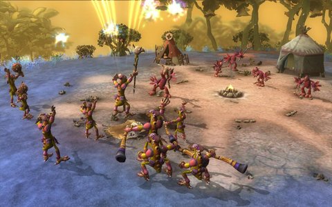 Le stade Tribal de Spore en images