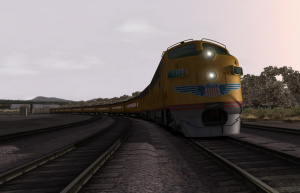 Train Simulator 2012, en gare en septembre