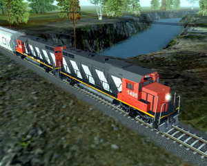 Trainz Simulator 2006 à toute vitesse