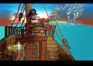 Woody Two-Legs un jeu d'action pour pirates