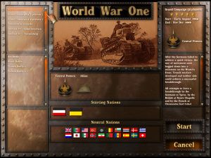 La première guerre mondiale en wargame