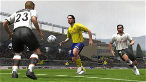 FIFA Soccer jongle sur PSP