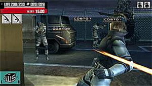 Metal Gear Acid : nouveaux screens