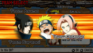 Images : Naruto Ultimate Ninja Heroes sur PSP