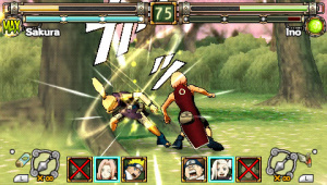Images : Naruto Ultimate Ninja Heroes sur PSP
