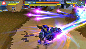 Images : Ratchet et Clank font la loi sur PSP