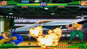 Images : Street Fighter met une claque à la PSP