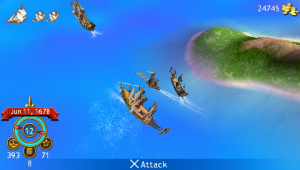 Images : Sid Meier's Pirates sur PSP