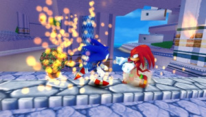 Images : Sonic Rivals 2 sautille