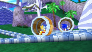 Images : Sonic Rivals 2 s'envole