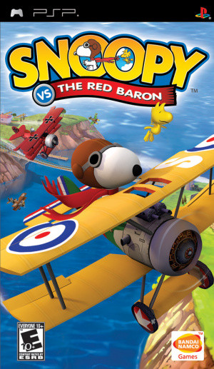 Snoopy vs the Red Baron sur PSP