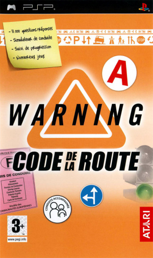 Warning : Code de la Route sur PSP