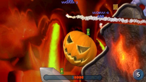 Images :  Worms Open Warfare en mode PSP