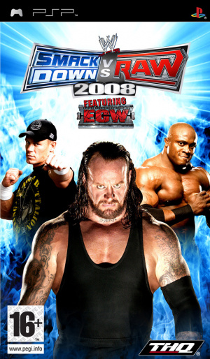WWE Smackdown vs Raw 2008 sur PSP