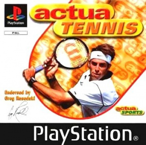 Actua Tennis sur PS1