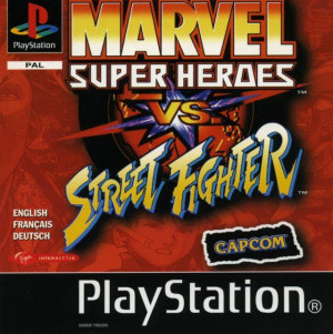 Marvel Super Heroes Vs Street Fighter sur PS1