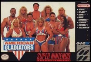 American Gladiators sur SNES