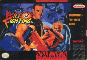 Art of Fighting sur SNES