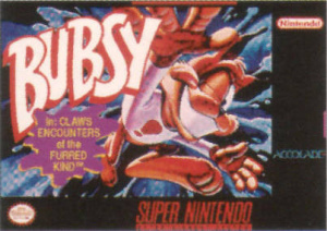 Bubsy in : Claws Encounters of the Furred Kind sur SNES