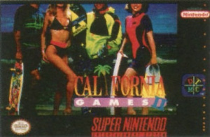 California Games II sur SNES