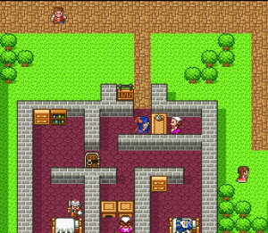 Dragon Quest I.II sur Super Famicom