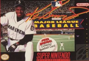 Ken Griffey Jr presents Major League Baseball sur SNES