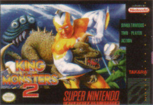 King of the Monsters 2 sur SNES