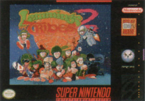 Lemmings 2 : The Tribes sur SNES