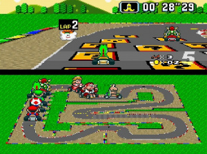 Le championnat Super Mario Kart a le vent en poupe