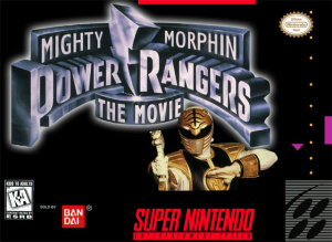 Mighty Morphin Power Rangers : The Movie sur SNES