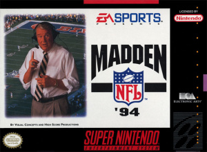 Madden NFL '94 sur SNES