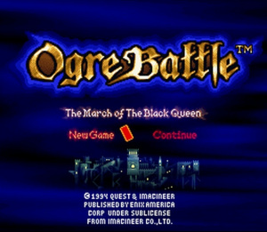 Le premier Ogre Battle sur les Wii U japonaises