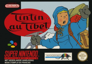 Tintin au Tibet sur SNES