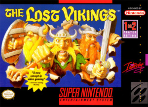 The Lost Vikings sur SNES