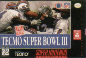 Tecmo Super Bowl III : Final Edition sur SNES