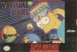 The Simpsons : Virtual Bart sur SNES