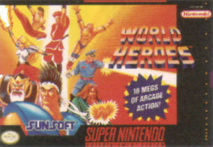 World Heroes sur SNES