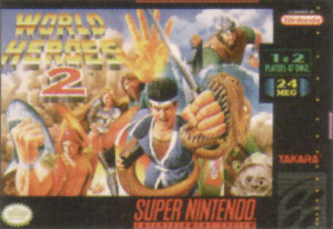 World Heroes 2 sur SNES