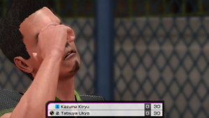 Yakuza dans Virtua Tennis 4 : World Tour Edition
